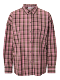 Geruite blouse Everett