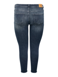 Only Willy ankle jeans blue black denim 