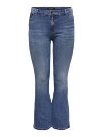 Only Sally flared jeans in medium blue