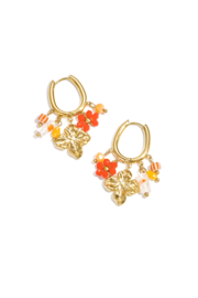 Oorbel Dangling Beads