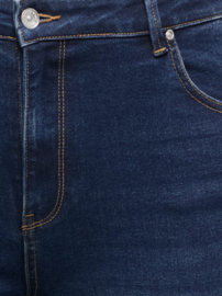 Only Reese Retro flared jeans in dark blue