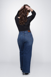 Fox Factor Dixi Brooklyn Blue 32" - Wide leg jeans