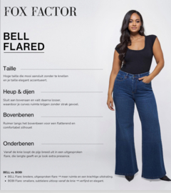 Fox Factor Bobi Bell Ivy Blue 32” & 34" - Flared jeans