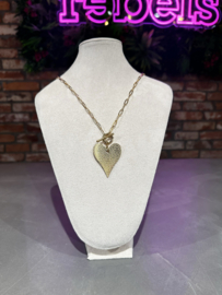 Necklace chain heart