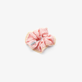 Scrunchie Check lace