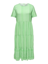 Midi-jurk Marrakesh green