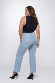 Fox Factor Dixi Santorini Blue 32" - Wide leg jeans