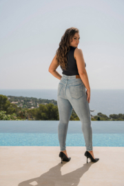 Fox Factor Niki Honolulu Blue 29" - Skinny fit jeans