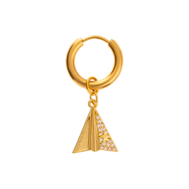 Paper Plane Earring