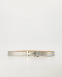 Leren riem met H sluiting big