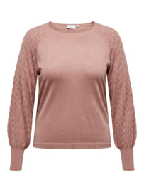 Glitter knit Helga Pink