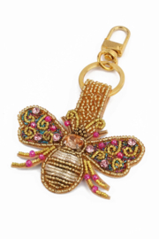Bag charm / Key ring Bee Happy