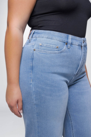 Fox Factor Dixi Ruby Blue 32" + 34" - Wide leg jeans