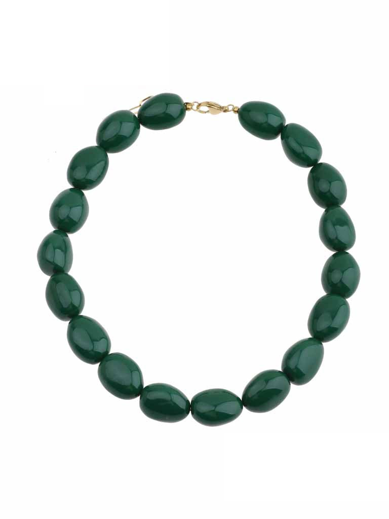 Ketting Green Oval