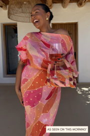 Pink ~Abstract Tilly dress NFD