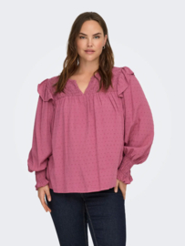 Blouse met smock Lida