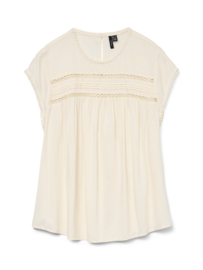 Top met kanten details Debbie in off-white