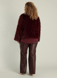 Faux fur jasje Giselle-Marie