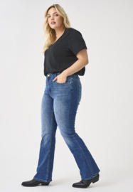Willy Dark blue flared jeans 30", 32" en 34"