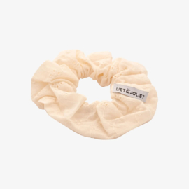 Scrunchie Broderie Colour