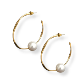 Earrings Perla Hoop