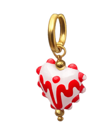 Single Earring Loving Heart