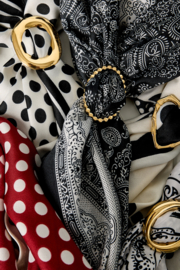 Sjaalring Oval dots