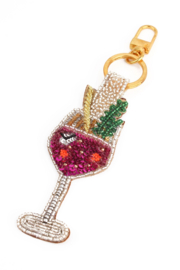 Bag charm / Key ring Gin Cocktail