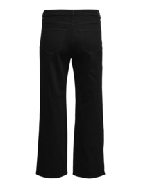 High waist jeans Tessa in zwart