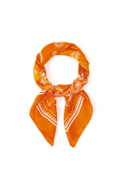 Sjaaltje Orange Paisley
