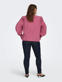 Blouse met smock Lida