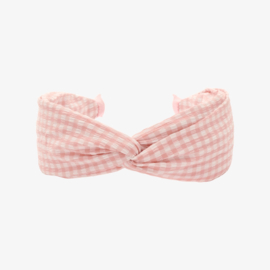 Haarband Pink Check
