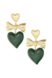 Oorbel Heart Bow