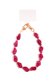 Phone Wristlet Oval Beads