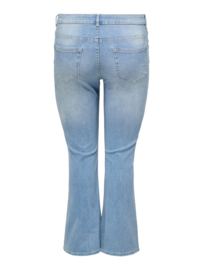Willy light blue flared jeans 32" en 34"