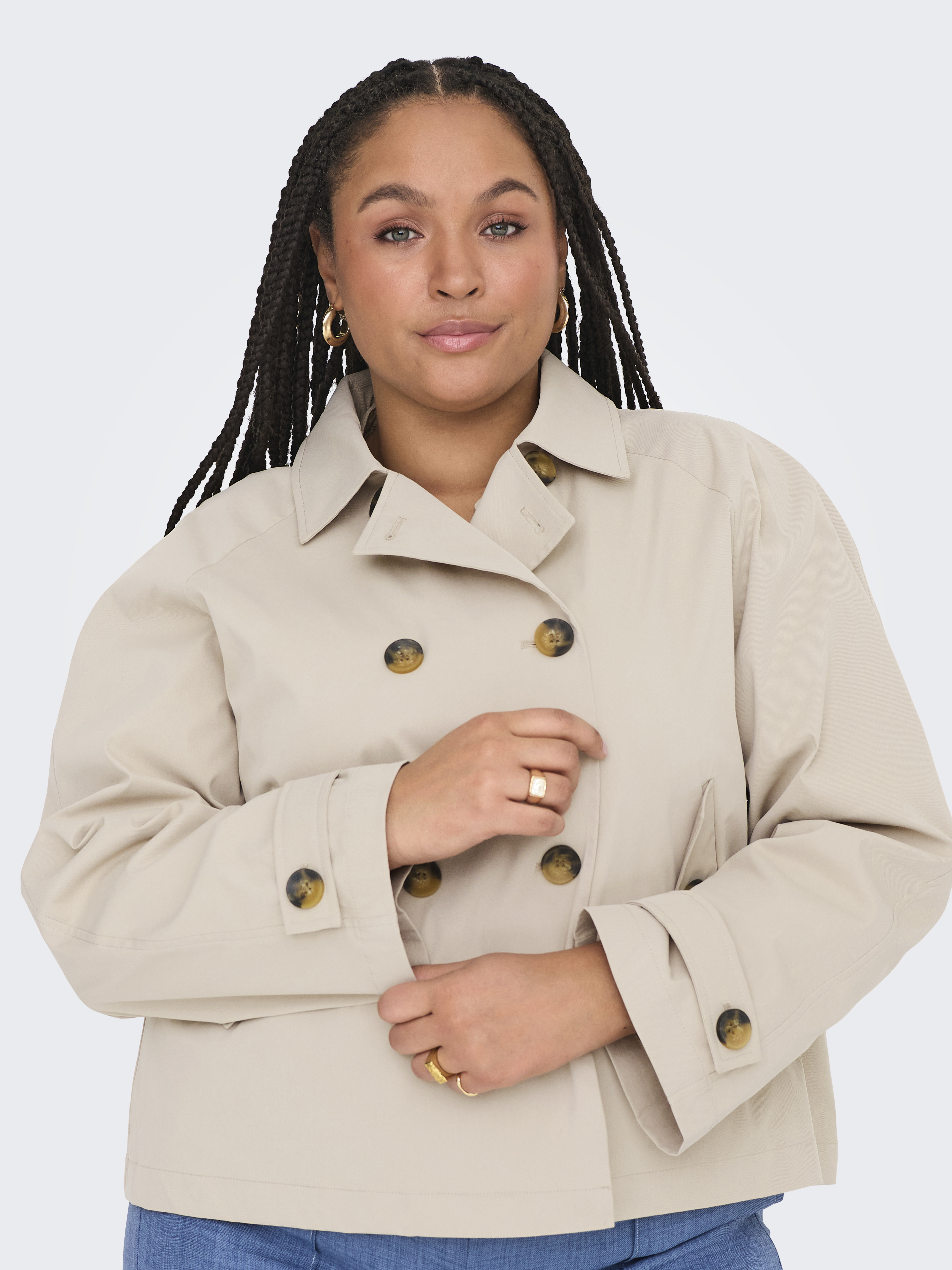 Korte trenchcoat April