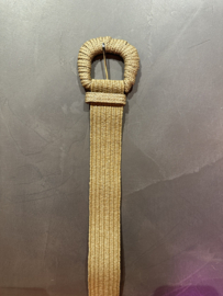 Elastische riem met vierkante buckle