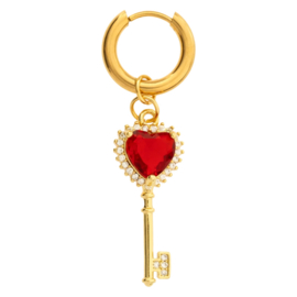 Key to my Heart Earring