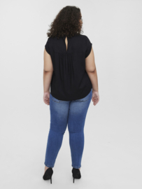 Top met kanten details Debbie in zwart