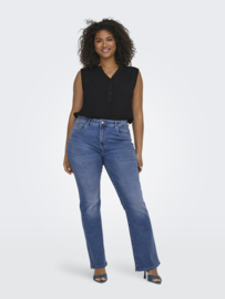 Only Sally flared jeans in medium blue