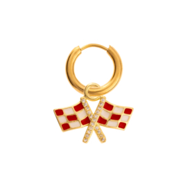 Pitstop Perfection Earring