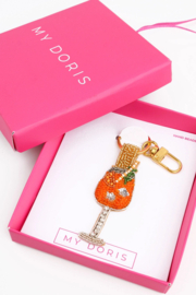 Bag charm / Key ring Aperol