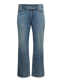 High waist jeans Tessa in washed blue