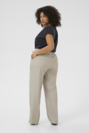 Pantalon Kaja grey pinstripe