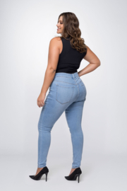 Fox Factor Niki Chicago Blue 32" - Skinny fit jeans