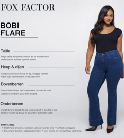 Fox Factor Bobi Midnight Blue 32” - Flared jeans