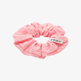 Scrunchie Broderie Colour