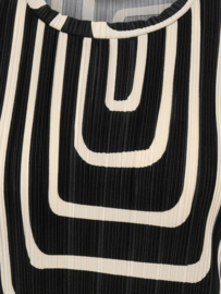 Plisse top Graphic Ravenna