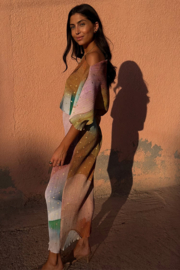 Abstract Tilly Plisse dress NFD