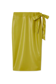 Jaspre Skirt Vegan leather Lime NFD